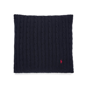Housse de coussin RL CABLE - NAVY