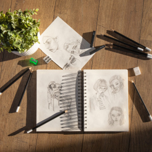 Kit de dessin 19 accessoires