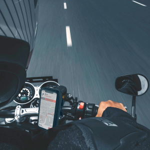 Support VELO/MOTO/TROTINETTE étanche pour Smartphone jusqu'à 6.9